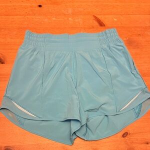 Lululemon Athletica Light Blue Athletic Shorts (size 4)